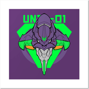 Eva unit 01 Posters and Art